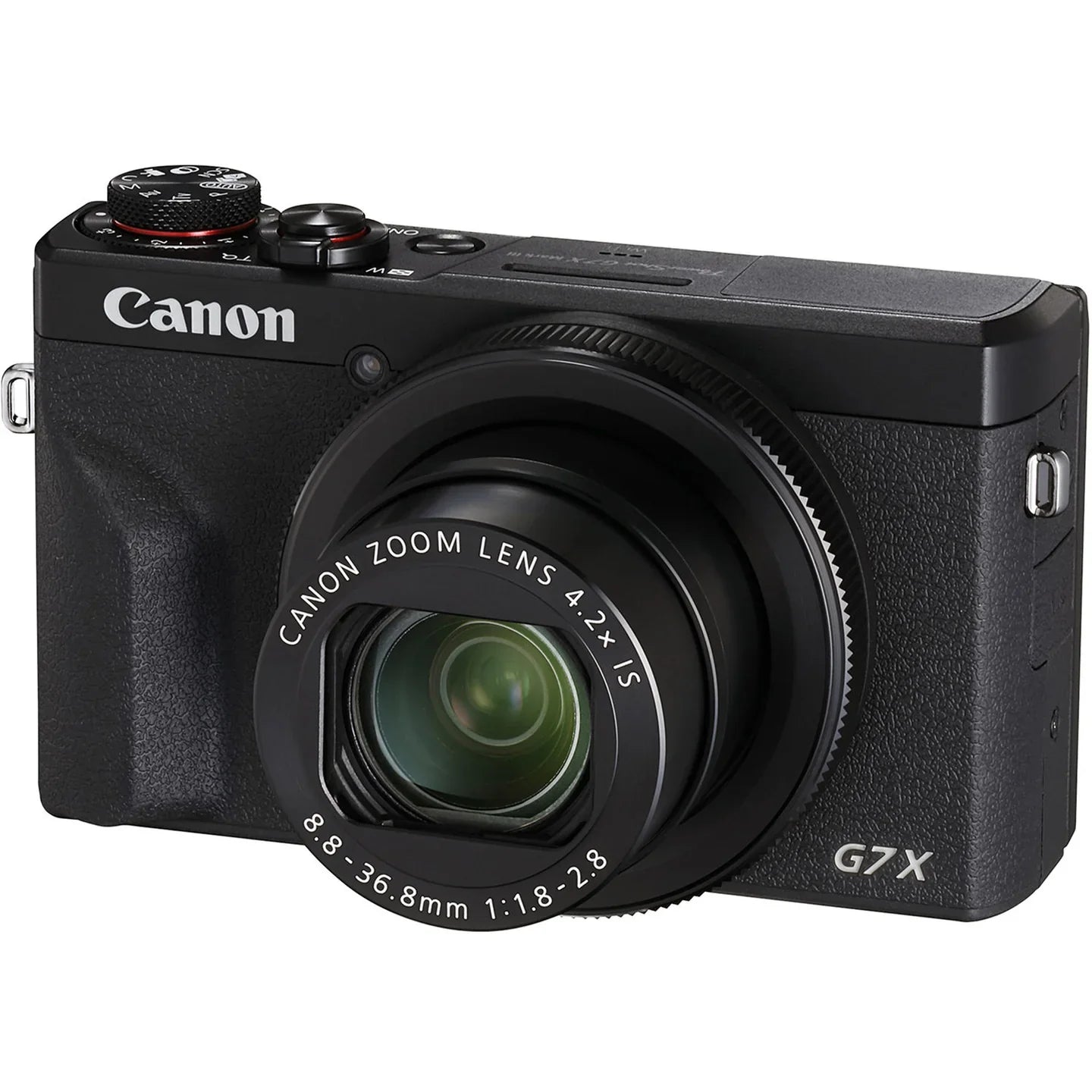 Canon PowerShot G7 X Mark III Digital Camera (Black)| 20.1MP 4K Vlogging Camera with Wi-Fi & Bluetooth