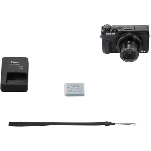 Canon PowerShot G7 X Mark III Digital Camera (Black)| 20.1MP 4K Vlogging Camera with Wi-Fi & Bluetooth